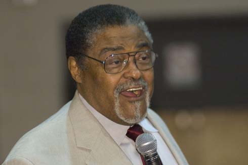 Joseph A. Craig Elementary School 'What makes this day beautiful,' says football legend Rosey Grier to the students at Craig Elementary, 'is that we're all here and we're all together and we're a family.'