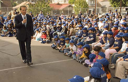 Solano Avenue Elementary School 'I've known a secret for three weeks,' says Milken Family Foundation Chairman Lowell Milken to the students at Solano Avenue Elementary School, 'and I wasn't allowed to tell anyone what that secret was until I came to this outstanding school today.'