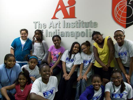 MFFY Monthly Activities Milken Festival for Youth participants from Greenbriar Elementary School attended the Arts Institute of Indianapolis.  They learned about graphic design, culinary arts and fashion design.